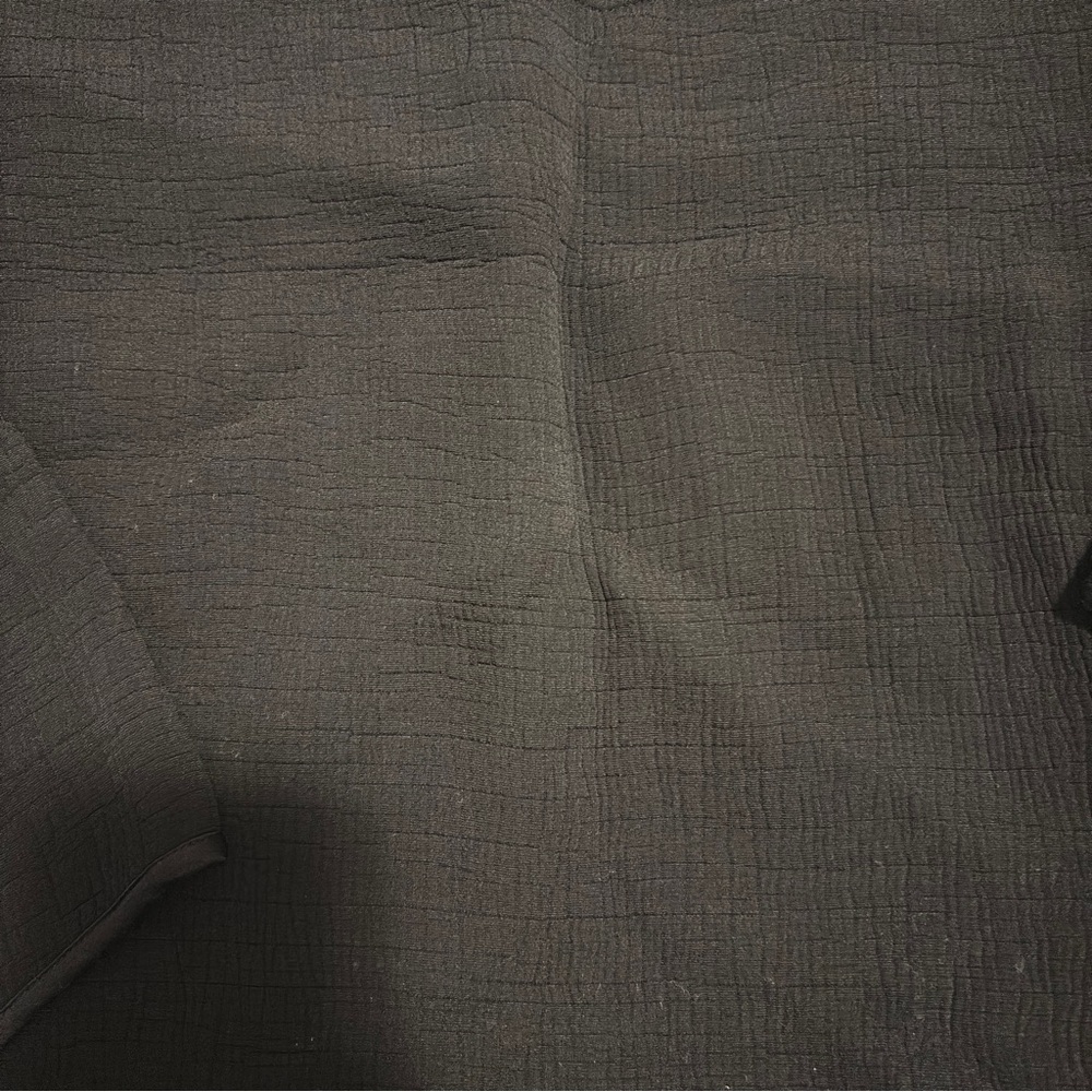 Eileen Fisher Black Crop Top - Picture 6 of 7